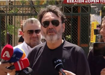 Ελεύθερος ο Στάθης Αγγελόπουλος: «Η πρώην σύζυγός μου χτύπησε σε ντουλάπι»