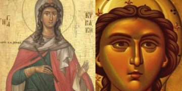 Alldaynews.gr Η εκκλησία κάηκε ολοσχερώς αλλά η εικόνα συνέχισε να λάμπει: Το συγκλονιστικό θαύμα της Αγίας Κυριακής που δεν μπορεί να εξηγηθεί μέχρι και σήμερα