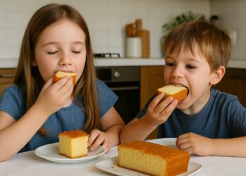 Το κέικ με 4 υλικά που γίνεται το πιο εύκολο σνακ