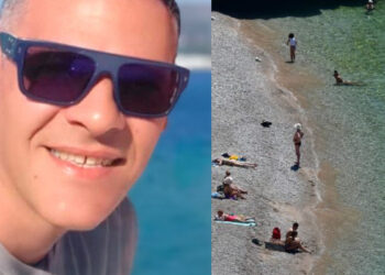 ΑΥΤΟΣ ΕΙΝΑΙ ο αστυνομικός που έσωσε μαμά και κόρη που παρασύρθηκαν με στρώμα θαλάσσης – Είχε απεγκλωβίσει ηλικιωμένη από φωτιά