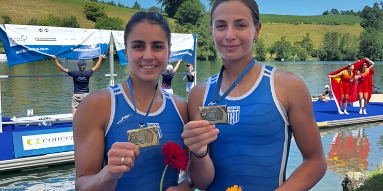 Παγκόσμιο Κύπελλο κωπηλασίας: Χάλκινο μετάλλιο για Αναστασιάδου και Φίτσιου στη Λουκέρνη