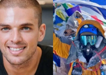 Ο Μάριος Γιαννάκου ανέβασε την Ελληνική σημαία στην κορυφή του κόσμου στο Έβερεστ στα 8.848 μέτρα