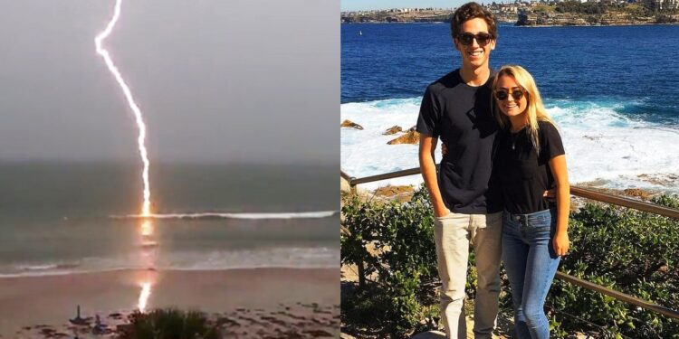 Alldaynews.gr Τραγωδία: Γαμπρός πέθανε από κεραυνό σε παραλία στο μήνα του μέλιτος