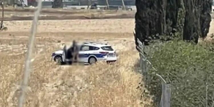 Alldaynews.gr Σάλος με βίντεο αστυνομικών να κάνουν σε..ξ σε περιπολικό στα χωράφια (video)