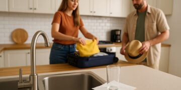 Γιατί πρέπει να αφήσετε ένα ποτήρι και ένα φύλλο χαρτιού στον νεροχύτη φεύγοντας για διακοπές