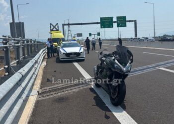 Τραγικό δυστύχημα στην Εθνική Οδό: Συγκρούστηκαν οι μηχανές δύο φίλων – Σκοτώθηκε ο ένας