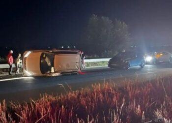 Τραγωδία στην Εγνατία Οδό: Σφοδρό τροχαίο με αυτοκίνητα και μηχανή – Ένας νεκρός μέχρι στιγμής