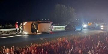 Τραγωδία στην Εγνατία Οδό: Σφοδρό τροχαίο με αυτοκίνητα και μηχανή – Ένας νεκρός μέχρι στιγμής