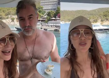 Βανδή σε Μπισμπίκη: «Ποια άλλη θα τα έκανε για εσένα όλα αυτά;» – Το βίντεο από τις διακοπές τους στη Μύκονο