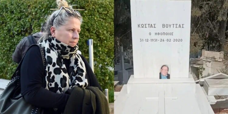 Alldaynews.gr Κώστας Βουτσάς: Τοποθέτησαν φωτογραφία στο μνήμα του – Η οργισμένη ανάρτηση της κόρης του, Σάντρας