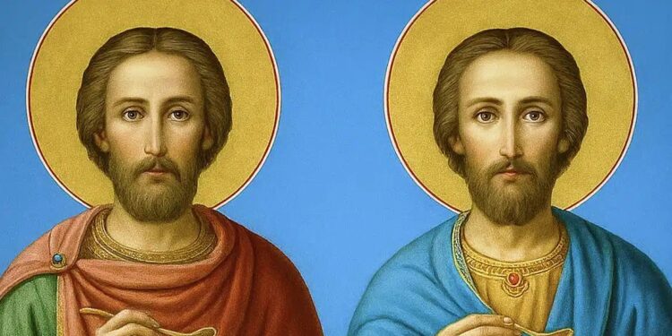 Alldaynews.gr Μεγάλη γιορτή της Ορθοδοξίας σήμερα 1 Ιουλίου – Τα δυο δίδυμα αδέλφια που γιορτάζουν