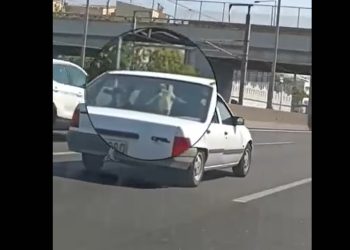 Αττική Οδός: Άνδρας μεταφέρει δύο γίδια μέσα σε Ι.Χ.! (video)