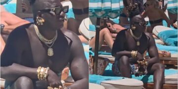 Alldaynews.gr Τουρίστας 1024 καρατίων στην Μύκονο έγινε viral με τα κοσμήματα που φόρεσε για να πάει παραλία