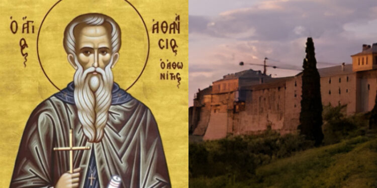 Alldaynews.gr Όσιος Αθανάσιος Αθωνίτης: Η Εκκλησία τιμά σήμερα τον ιδρυτή της πρώτης και παλαιότερης Μονής του Αγίου Όρους