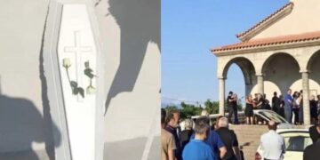 Alldaynews.gr Αγρίνιο: Θρήνος στην κηδεία της 2χρονης Αλεξάνδρας που παρασύρθηκε από το αγροτικό όχημα του πατέρα της