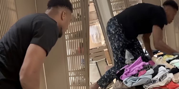 Alldaynews.gr Γιάννης Αντετοκούνμπο αντιμέτωπος με μια κατσαρίδα – Ανέβηκε τρομαγμένος σε τραπέζι