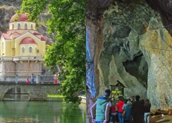 Μαγευτικός ναός: Η ελληνική εκκλησία που είναι χτισμένη πάνω σε σπηλιά και από κάτω της τρέχουν νερά από πηγές