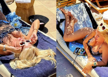 Alldaynews.gr Η Ελένη Μενεγάκη κάνει ηλιοθεραπεία στην ξαπλώστρα και ανεβάζει τον υδράργυρο στα ύψη – Οι πόζες στο Instagram