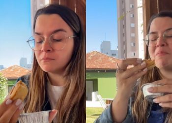 Viral η γυναίκα που τρώει το τελευταίο γεύμα που της είχε αφήσει η μητέρα της στην κατάψυξη πριν φύγει απο τη ζωή