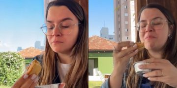 Viral η γυναίκα που τρώει το τελευταίο γεύμα που της είχε αφήσει η μητέρα της στην κατάψυξη πριν φύγει απο τη ζωή