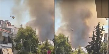 ΕΚΤΑΚΤΟ ΤΩΡΑ: Μεγάλη φωτιά στην Αθήνα – Ήχησε το 112 – Μεγάλη κινητοποίηση της Πυροσβεστικής