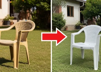 Έτσι θα κάνεις τις παλιές πλαστικές καρέκλες να φαίνονται σαν καινούργιες!