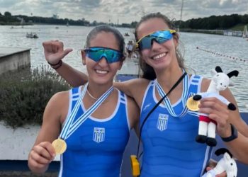 Χρυσό μετάλλιο στο Παγκόσμιο κωπηλασίας για τις Μιλένα Κοντού και Βάλια Λυκομήτρου