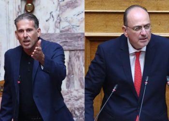 Άγρια κόντρα Λαζαρίδη – Καραναστάση μέσα στη Βουλή: «Αυτός ο άνθρωπος είναι μια σιχαμένη ακαθαρσία» – «Ένας διορισμένος είστε»