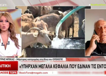 Νέες αποκαλύψεις για τον ΟΠΕΚΕΠΕ: «Κόρη υψηλόβαθμου στελέχους δήλωσε το χωράφι μου ως βοσκότοπο»