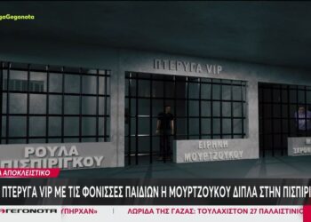 Στις φυλακές Κορυδαλλού η Ειρήνη Μουρτζούκου – Ανεπιθύμητη στη VIP πτέρυγα – Έξαλλη η Πισπιρίγκου, «τι σχέση έχω εγώ μ’ αυτή;»