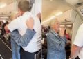 Δάκρυσε όλο το αεροπλάνο: Πιλότος έκανε έκπληξη στη γιαγιά του – Βίντεο που “λιώνει” καρδιές
