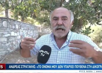 Alldaynews.gr Τι απαντά ο «Χασάπης» του ΟΠΕΚΕΠΕ: «Ο Βορίδης είναι κουμπάρος μου, δεν του έχω ζητήσει ούτε νερό»