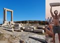 Alldaynews.gr Θύελλα αντιδράσεων στη Νάξο για ανεγκέφαλο τουρίστα που σήκωσε μάρμαρο 2.500 ετών στην Πορτάρα για μια φωτογραφία