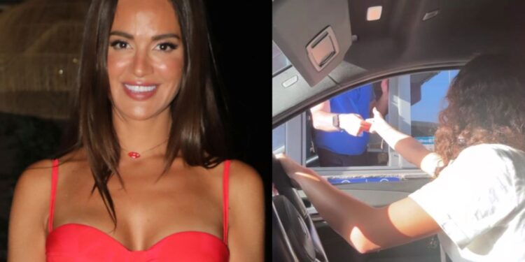 Ρία Ελληνίδου: Πλήρωσε διόδια για το όχημα πίσω της και έγινε viral ‑ Βίντεο