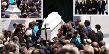 Alldaynews.gr «Μαζί της θα ‘μαστε συνέχεια… Δίπλα στο φως το δικό της»: Βαθιά οδύνη στην κηδεία της Λένας Σαμαρά