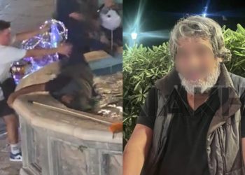 «Μου έδωσαν160 ευρώ για να με… αποζημιώσουν» είπε ο άστεγος που τον έριξαν μέσα σε σιντριβάνι