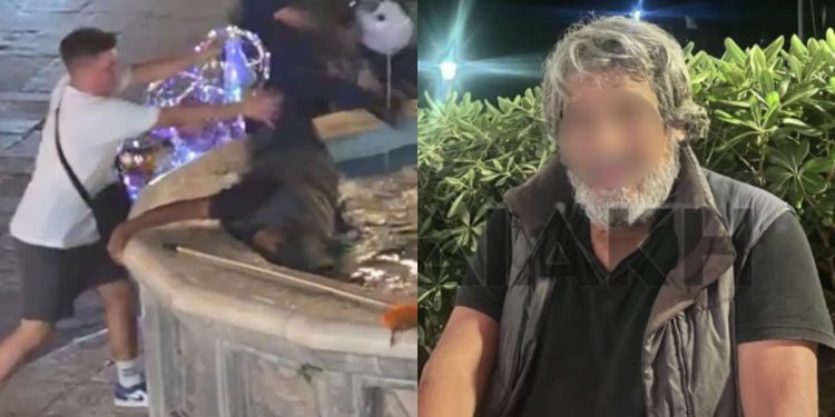 Alldaynews.gr «Μου έδωσαν160 ευρώ για να με… αποζημιώσουν» είπε ο άστεγος που τον έριξαν μέσα σε σιντριβάνι