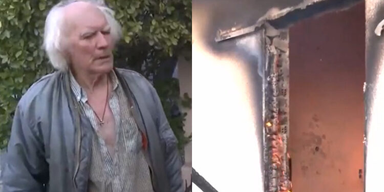 Σε απόγνωση κάτοικος της Φιλιππιάδας που είδε το σπίτι του να καίγεται: «Είμαστε τα γαϊδούρια για να μας φορολογούν – Θέλω να βρίσω αδερφέ»