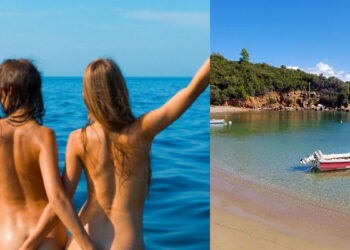 Οικογενειάρχης επιτέθηκε σε τουρίστες που έκαναν γυμνισμό σε παραλία στο Πήλιο: Μπουνιές και μηνύσεις τους οδήγησαν στο κρατητήριο