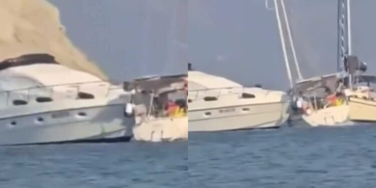 Alldaynews.gr ΔΕΙΤΕ ΒΙΝΤΕΟ με τη Σύγκρουση τριών σκαφών στα ανοιχτά: Το ταχύπλοο εμβολίζει ιστιοφόρα (video)