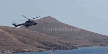 Alldaynews.gr Διάσωση θρίλερ στο Πλατύ – Δύο παιδιά παρασύρθηκαν με SUP και σώθηκαν από Super Puma και Λιμενικό