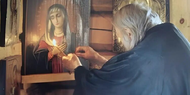 Ο αγράμματος μοναχός που έλεγε μόνο το «Χαίρε Μαρία»