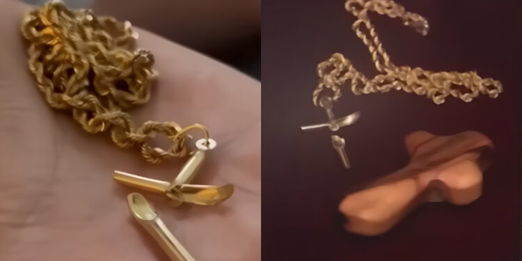 Ο σταυρός που φορούσε έσωσε 20χρονο από αδέσποτη σφαίρα: «Ο Θεός είναι σίγουρα αληθινός»