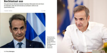 Alldaynews.gr «Νεκροθάφτης της Δημοκρατίας ο Μητσοτάκης» – Διασυρμός από τη γερμανική Taz για την κυβέρνηση και την χώρα
