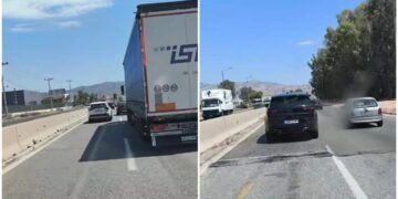 Εξοργιστικό βίντεο: Οδηγοί δεν παραμερίζουν για να περάσει ασθενοφόρο που είναι με σειρήνες και κορνάρει