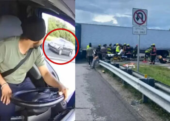 Βίντεο-σοκ: Οδηγός φορτηγού έκανε αναστροφή και προκάλεσε τροχαίο με 3 νεκρούς – Η στιγμή που συνθλίβεται μίνι βαν