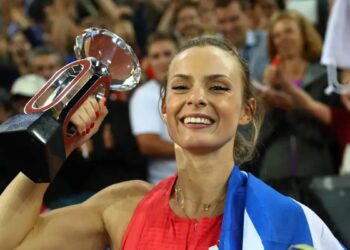 Η Ελίνα Τζένγκο με βολή στα 64.57 μέτρα κατέκτησε το «διαμάντι» στο Diamond League της Ζυρίχης