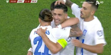 Ελλάδα – Λευκορωσία 5-1: Η Εθνική ποδοσφαίρου ήταν σαρωτική – Πρώτο ημίχρονο από Playstation