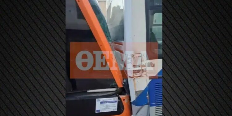 Alldaynews.gr Πειραιάς: Σύγκρουση λεωφορείου με τραμ – Αναφορές για τραυματίες