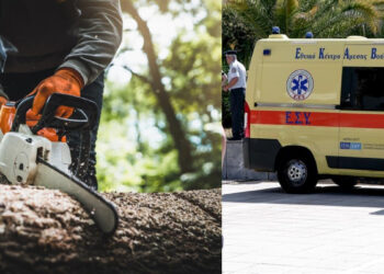 Τραγωδία: Άνδρας σκοτώθηκε ενώ εκτελούσε εργασίες με αλυσοπρίονο